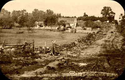 The Lydia Leister farm, 1863